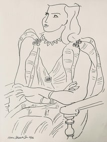 Henri Matisse, Composition, Dessins de Matisse, Hommage no2, Limited Edition Lithograph