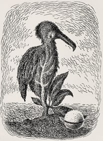 Rene Magritte, Composition, Les chants de Maldoror, Limited Edition Lithograph