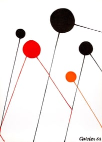 Alexander Calder, Composition, The Collector's Guild Ltd., Limited Edition Lithograph