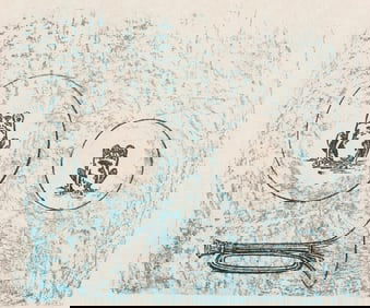 Max Ernst, Composition (Spies/Leppien 218), La Ballade du Soldat, Limited Edition Lithograph