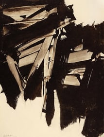 Pierre Soulages, Composition, Pierre Soulages, Peintres d'aujourd'hui, Limited Edition Heliogravure