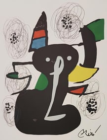 Joan Miro, Composition (Mourlot 1212-1225; Cramer 248), La melodie acide, Limited Edition Lithograph