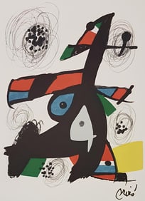 Joan Miro, Composition (Mourlot 1212-1225; Cramer 248), La melodie acide, Limited Edition Lithograph