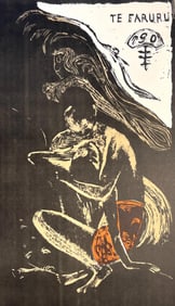 Paul Gauguin, Here We Make Love (Te Faruru), Limited Edition Woodcut