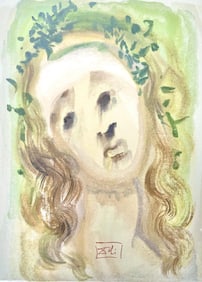 Salvador Dali, Fegefeuer X (Michler/Lopsinger 1039-1138; Field 189-200), Die Gottliche Komodie,