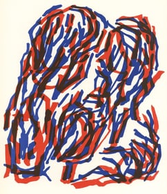 Raoul Ubac, Composition, Derriere le miroir, Limited Edition Lithograph