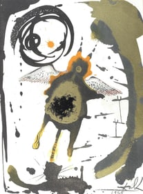 Salvador Dali, Composition (Michler/Lopsinger 1600; Field 69-3), Biblia Sacra, Limited Edition