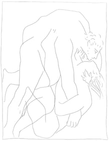 Pablo Picasso, Lutte entre Teree et sa belle-sœur Philomele, Les Metamorphoses, Limited Edition