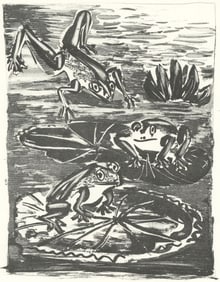 Pablo Picasso, La Grenouille (The Frog) (Orozco p.82), Histoire naturelle, Limited Edition