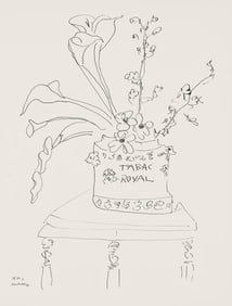 Henri Matisse, Serie N Gc'S, var. 2 (Duthuit 9), Henri Matisse, Dessins, Themes et variations,