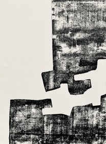 Eduardo Chillida, Composition, Derriere le miroir, Limited Edition Woodcut