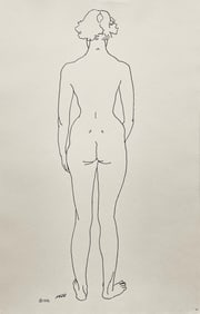 Henry Strater, Composition, 24 Drawings by Henry Strater, Limited Edition Lithograph