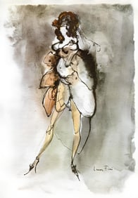 Leonor Fini, Composition, Histoire d'O, Limited Edition Lithograph