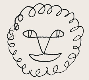 Alexander Calder, Composition, A Bestiary, Limited Edition Letterpress Print