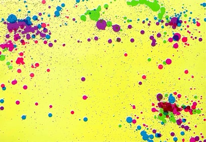 Walasse Ting, Composition, Limited Edition Lithograph