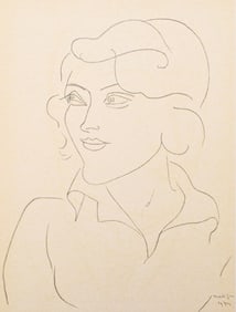 Henri Matisse, Mademoiselle A.Nelck, Portraits par Henri Matisse, Limited Edition Heliogravure