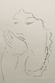 Henri Matisse, Composition (Dutel 3), Dessins de Henri-Matisse, Limited Edition Lithograph