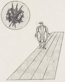 Max Ernst, Composition (Spies/Leppien 218), La Ballade du Soldat, Limited Edition Lithograph