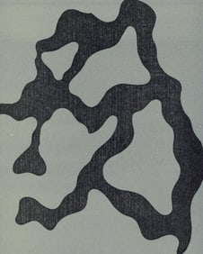 Hans Jean Arp, Composition, XXe siecle, Limited Edition Woodcut