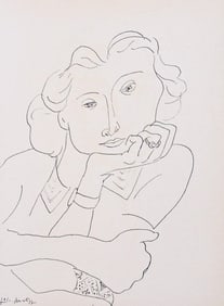 Henri Matisse, Madame L.D., Portraits par Henri Matisse, Limited Edition Heliogravure