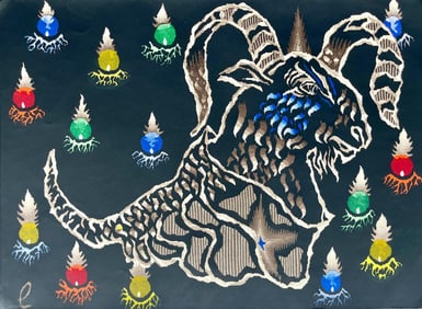 Jean Lurcat, Le Belier (Aires), Les Signes du zodiaque, Limited Edition Lithograph