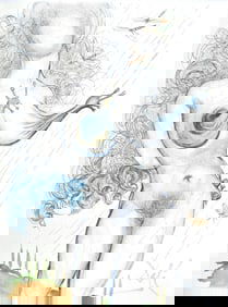 Salvador Dali, Composition (Field 67-4; M/L 174-187), Dali illustre Casanova, Limited Edition