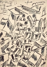 Fernand Leger, Hissage de Forme Mobile, Dessins de Guerre 1915-16, Limited Edition Lithograph