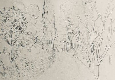 Henri Matisse, Composition (Dutel 3), Dessins de Henri-Matisse, Limited Edition Lithograph