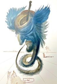 Salvador Dali, Holle XX (Michler/Lopsinger 1039-1138; Field 189-200), Die Gottliche Komodie, Signed,