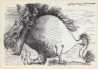 Pablo Picasso, Composition, Picasso 1930-1935, Cahiers d'Art, Limited Edition Lithograph