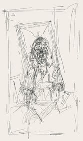 Alberto Giacometti, Composition, XXe siecle, Limited Edition Etching