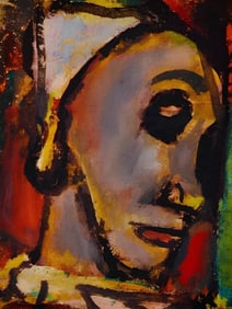Georges Rouault, Composition, Visages, dix etudes de l'Atelier reproduites en fac-similes, Limited
