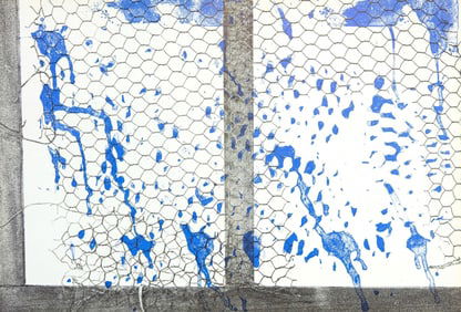 Paul Rebeyrolle, Composition, Derriere le miroir, Limited Edition Lithograph