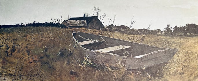 Andrew Wyeth, Teel's Island, The Four Seasons, Limited Edition Lithograph