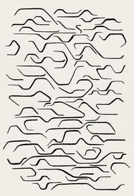 Pablo Palazuelo, Composition, Derriere le miroir, Limited Edition Lithograph