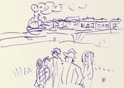 Pierre Bonnard, Composition (Terrasse 54), Pierre Bonnard Correspondences, Limited Edition