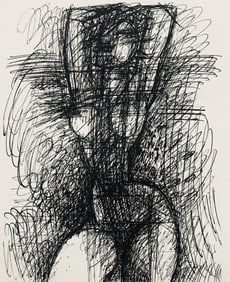 Marcel Gromaire, Composition, Gromaire, Limited Edition Lithograph