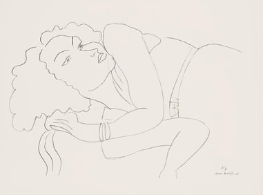 Henri Matisse, Serie F, var. 7 (Duthuit 9), Henri Matisse, Dessins, Themes et variations, Limited