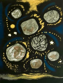 Andre Masson, Composition, Œuvres completes d'Albert Camus, Limited Edition Lithograph