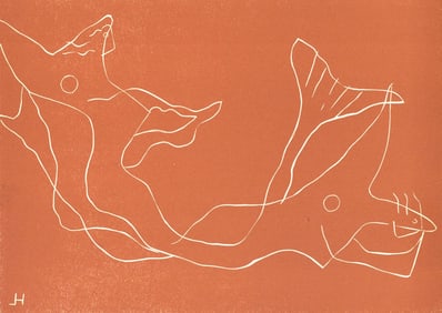 Henri Laurens, Sirenes (Volker 13), Societe internationale d'art XXe siecle, Limited Edition Linocut