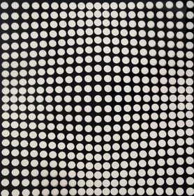 Victor Vasarely, Composition, Tiefenbilder, Limited Edition Heliogravure