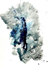 Francois Fiedler, Composition, Derriere le miroir, Limited Edition Lithograph