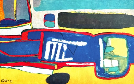 Maurice Esteve, L'automne, Maurice Esteve, Peintres d'aujourd'hui, Limited Edition Heliogravure