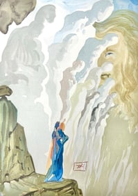 Salvador Dali, Fegefeuer XII (Michler/Lopsinger 1039-1138; Field 189-200), Die Gottliche Komodie,