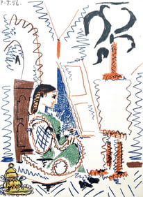 Pablo Picasso, Composition (Cramer 88), Dans l'Atelier de Picasso, Limited Edition Lithograph