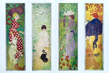 Pierre Bonnard, Composition, Derriere le miroir, Limited Edition Lithograph