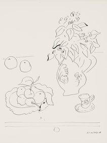 Henri Matisse, Serie A, var. 1 (Duthuit 9), Henri Matisse, Dessins, Themes et variations, Limited