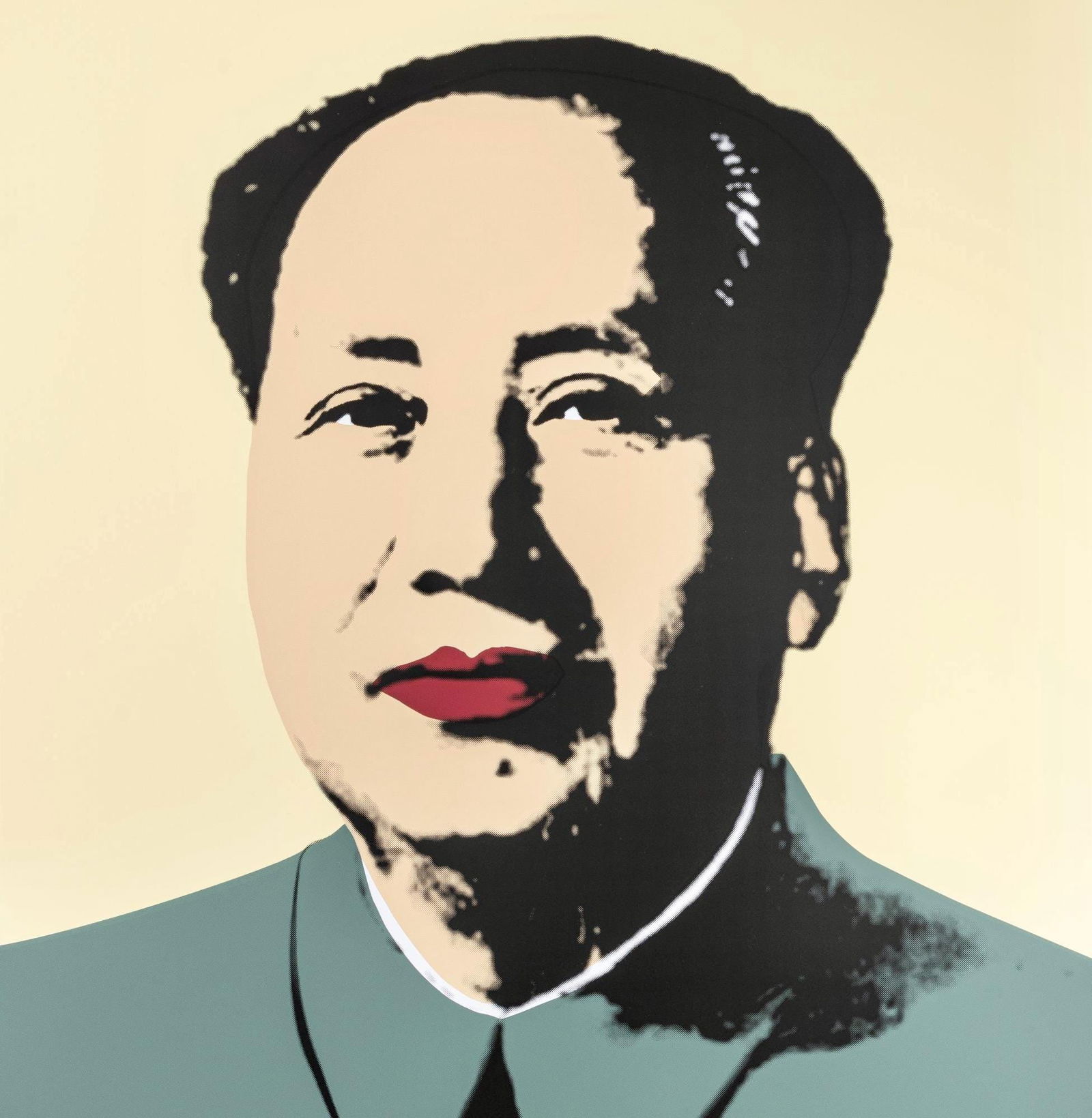 Andy Warhol, Mao Zedong, Yellow, Official Edition, Sunday B. Morning, Silkscreen (1 of 4)
