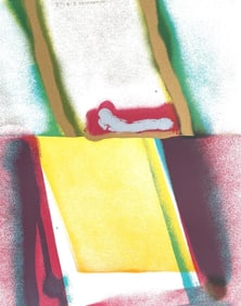 John Chamberlain, Flashback V, Limited Edition Lithograph