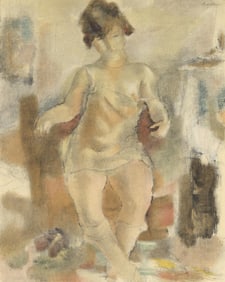 Jules Pascin, Nu a la chemisette rose, Pascin, Limited Edition Lithograph